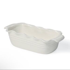 New White Bread Loaf Pan W/ Scalloped Edges from Target Bullseye Playground